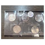 Five 2004 State Quarters