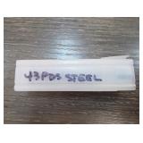 1943 PDS Steel Wheat Cents in Plastic Holder