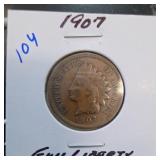 1907 Indian Head Cent
