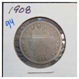 1908 Liberty V Nickel