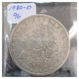 1880-O Morgan Silver Dollar
