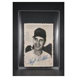 Signed 1969 Topps Deckle Edge Hoyt Wilhelm Card