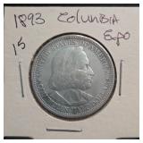1893 Columbian Exposition Half Dollar