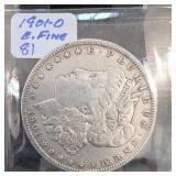 1901-O Morgan Dollar, Fine