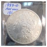 1883-O Morgan Dollar, AU