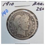 1910 Barber Quarter
