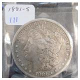 1881-S Morgan Dollar