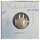 Unidentified Round Metallic Piece in 2x2 Holder
