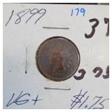 1879 Canada Queen Victoria Large Cent, VG+