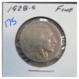 1928-S Buffalo Nickel