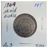 1869 Two-Cent Piece
