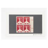 United States Block of Four 1971 U.S. Mail Stamps