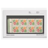 United States Postal Service 1978 15Â¢ 1737a Pane