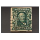 Franklin One Dollar Currency-Style Print