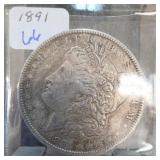 1891 Morgan Dollar