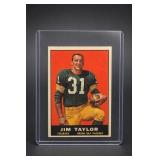 1961 Topps #41 Jim Taylor Football Card