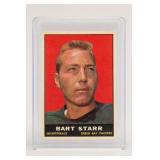 1961 Topps Football Bart Starr #39 Card