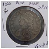1826 Capped Bust Half Dollar
