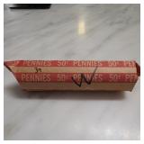 Wheat Cent Roll in 50Â¢ Wrapper