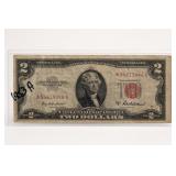 1953A $2 United States Note, Red Seal