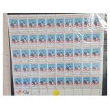 1966 U.S. Scott #1320 5ï¿½ Sheet of 45