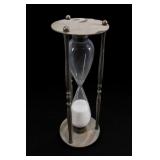 Decorative Hourglass with Metal Frame