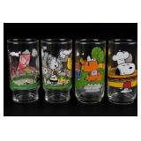4 1983 Camp Snoopy Glasses