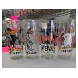 Warner Bros. Looney Tunes Set of 4 Glasses