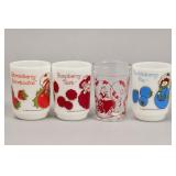 Strawberry Shortcake Glassware, 4-Piece Lot