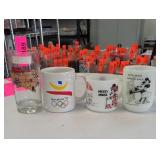 Set of Four Route 66, Mickey Drinkware