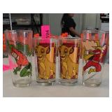 Four Disney Lion King, Aquaman & Shazam Glasses