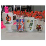 Set of Four 4 Bugs Bunny, Daisy & Duck Drinkware