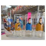 Lot of Star Trek and Doctor Doom Glasses
