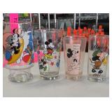 Four Disney Character Glasses