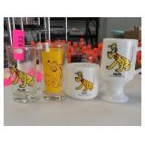 Four Pluto Character Drinkware Pieces
