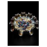 Fenton ï¿½Hollyï¿½ Pattern Glass Bowl