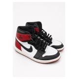 Nike Air Jordan 1 Black Toe Reimagined Shoes