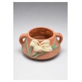 Roseville Zephyr Lily Double-Handled Vessel