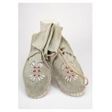 Beaded Soft-Sole Moccasins