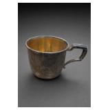 Sterling Silver 45g Handled Cup