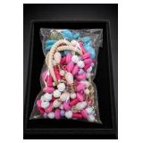 Pastel Beaded Costume Jewelry Assortment