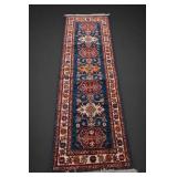 Hand-Woven Pakistan Wool Runner Rug 663