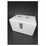 White Lidded Storage Case