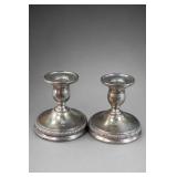 International Sterling Silver Candlesticks