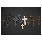 Lot of Decorative Crosses & Crucifixes
