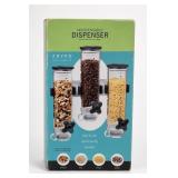 Zevro Indispensable Triple-Canister Dispenser