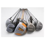 Lot of Dunlop, Wilson & Uline Golf Clubs
