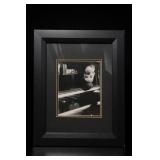 Framed Black-and-White Photograph, Audrey Hepburn