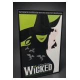 Wicked Stage Musical Framed Poster