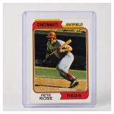 1974 Topps Pete Rose Baseball Card #300